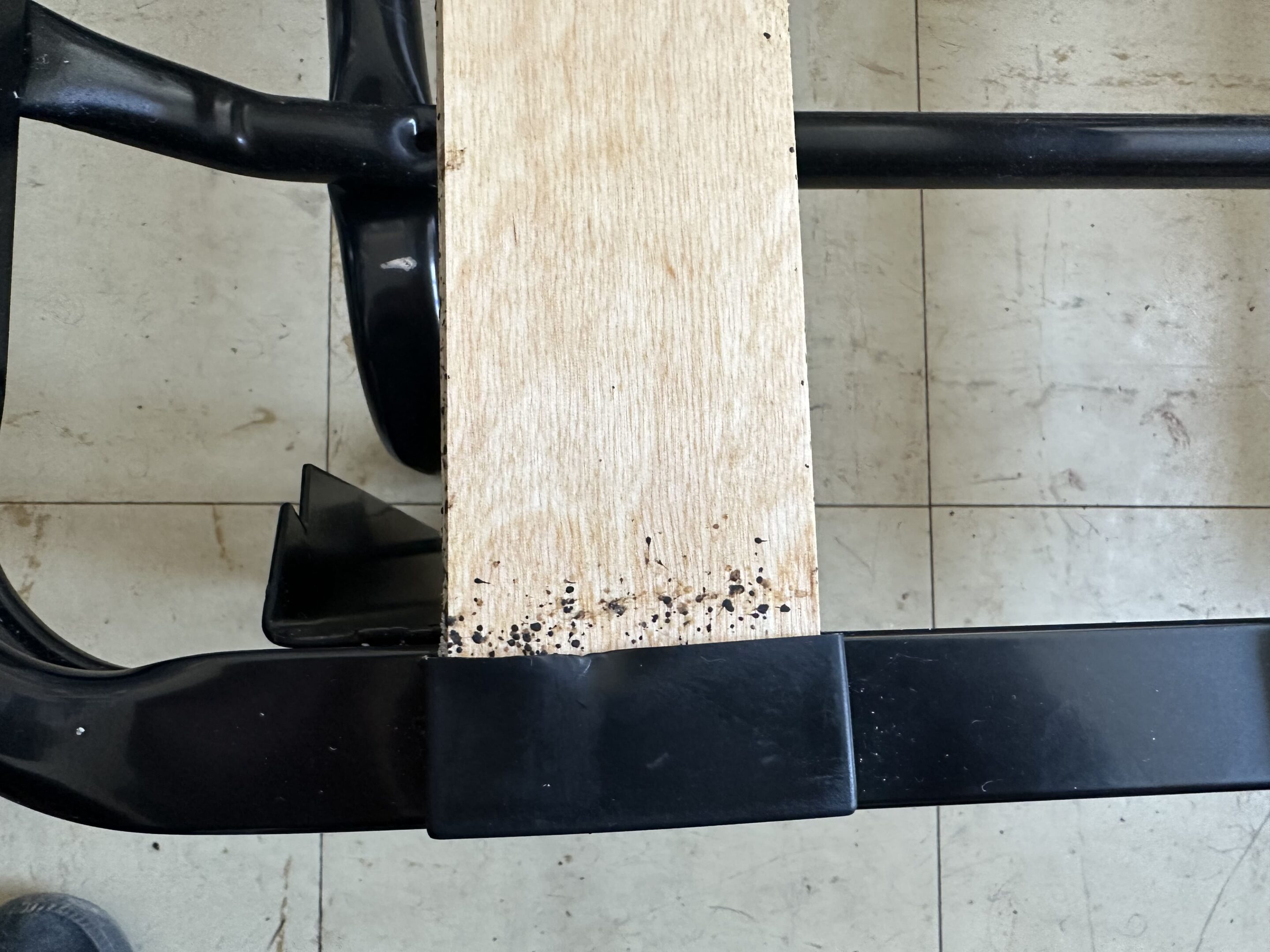 traces de punaises de lit sur sommier à Saint-Martin-d’Hères